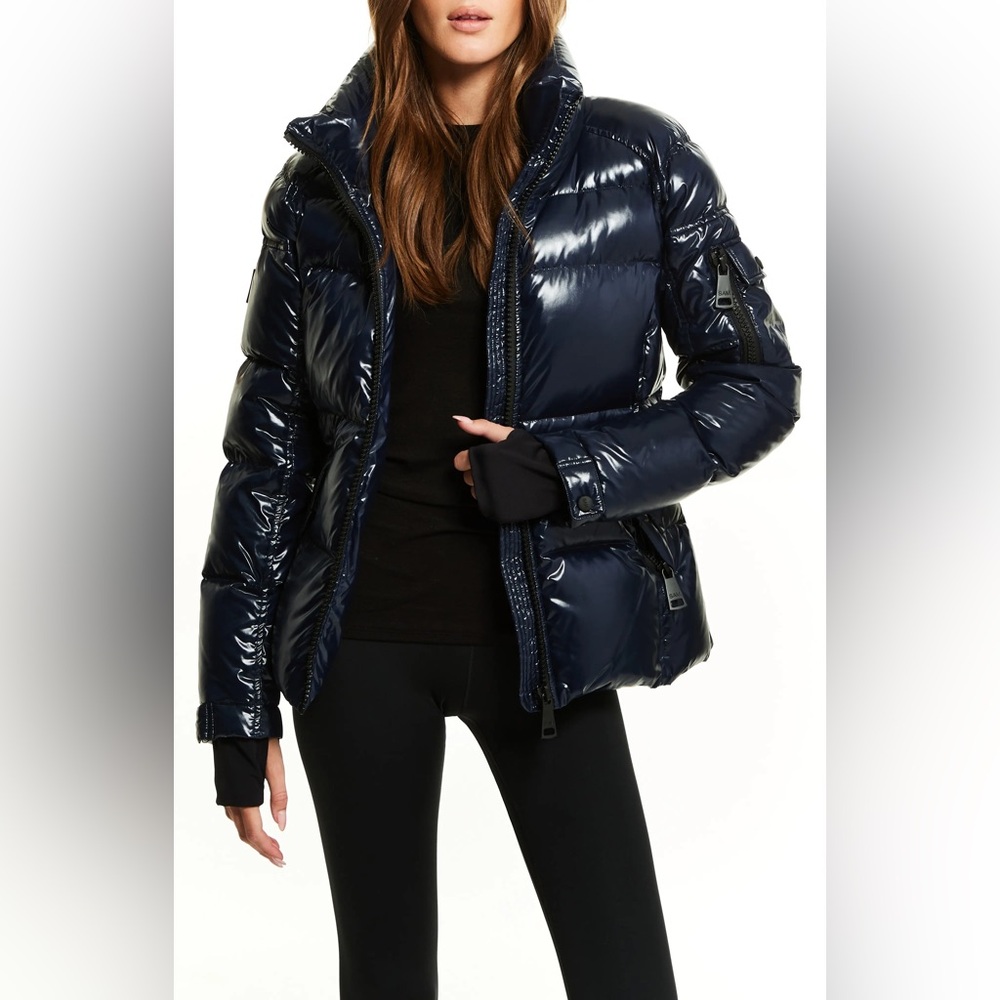 SAM Shiny freestyle dark marine Puffer Jacket xs